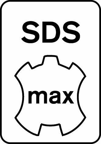Полукруглое зубило  Bosch SDS-max 300 x 26 mm